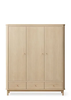 Clearance Kleiderschrank 'Wood' 3-türig Kinder Jugendzimmer|Jugendzimmer
