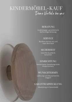 Clearance Kleiderschrank 'Wood' 3-türig Kinder Jugendzimmer|Jugendzimmer