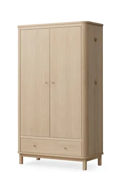 Discount Kleiderschrank 'Wood' 2-türig Kinder Kleiderschränke & Regale