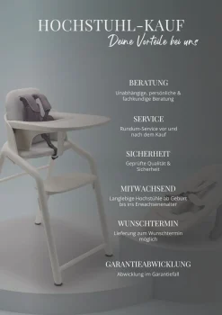 Sale Komplettes Hochstuhl-Set 'Giraffe' Schwarz Kinder Kinderstühle & Kindertische|Hochstühle