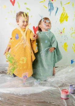 Langarm-Lätzchen 'Boo' Lätzchen