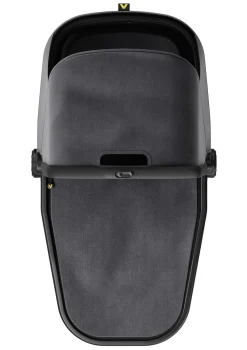 Sale Liegewanne dunkelgrau / schwarz Kinder Kinderwagen|Liegewannen & Softtragetaschen