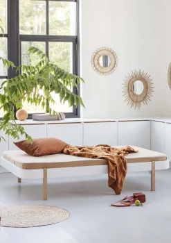 Sale Lounger Bett 'Wood' 200 x 90/120 cm Kinder Jugendzimmer|Jugendzimmer