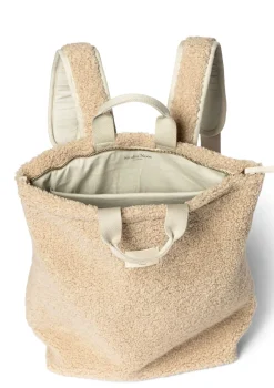 Outlet Maxi-Rucksack 'Teddy' Wollweiß Kinder Taschen & Rucksäcke|Wickeltaschen & Wickelrucksäcke