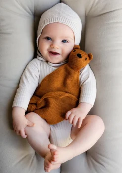 Hot Merino Schmusetuch 'Teddy Tokki' Schmusetücher|Schmusetücher