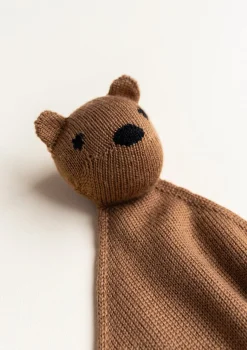 Online Merino Schmusetuch 'Teddy Tokki' Schmusetücher|Schmusetücher