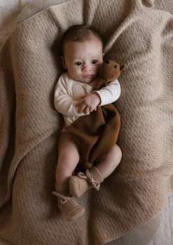 Outlet Merino Schmusetuch 'Teddy Tokki' Schmusetücher|Schmusetücher