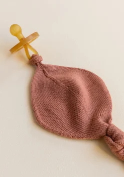 Best Merino Strick-Schnullertuch 'Titi Comforter' Schmusetücher|Schmusetücher