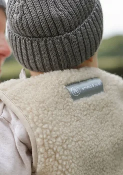 Outlet Merino Teddy Weste Alle Accessoires