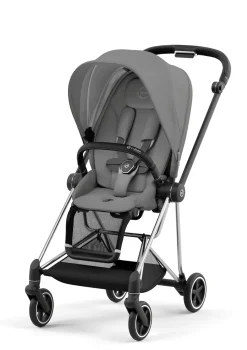 Best Mios Buggy-Set 'Conscious' Pearl Grey Kinder Kinderwagen|Kinderwagen-Sets