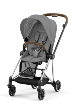 Best Mios Buggy-Set 'Conscious' Pearl Grey Kinder Kinderwagen|Kinderwagen-Sets