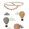 Outlet Mobile 'Air Balloons/Pennants' Beige Kinder Spieluhren & Mobiles|Spieluhren & Mobiles