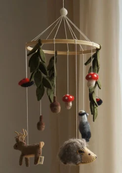 Best Mobile 'Woodland with Mushrooms/Ladybug' Kinder Spieluhren & Mobiles|Spieluhren & Mobiles