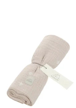 New Mulltuch 'Bird' Beige 60 x 60 cm Mulltücher|Mulltücher