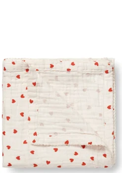 Hot Musselin Babydecke 'Murray' Little Love 120 x 120 cm Kinder Mulltücher|Mulltücher