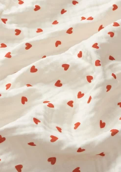 Hot Musselin Babydecke 'Murray' Little Love 120 x 120 cm Kinder Mulltücher|Mulltücher