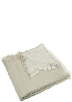 Musselin Decke 'Fringe' 120 x 120 cm Kinder Decken & Kissen|Decken & Kissen