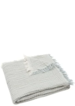 Discount Musselin Decke Wiege 'Fringe Stripe' 100 x 75 cm Kinder Decken & Kissen|Decken & Kissen