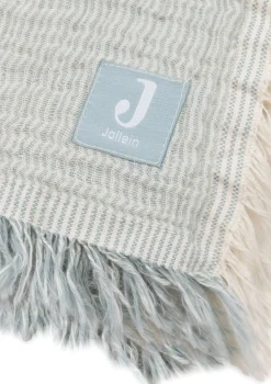 Discount Musselin Decke Wiege 'Fringe Stripe' 100 x 75 cm Kinder Decken & Kissen|Decken & Kissen