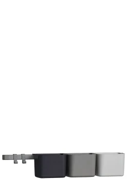 Best Organisationselemente 3 Stck 1 lange Schiene Dusty grey Kinder Badzubehör|Badzubehör