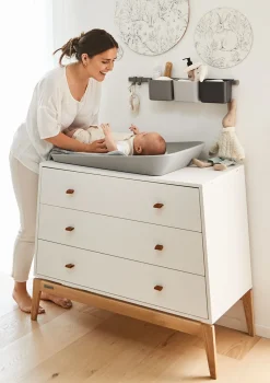 Best Organisationselemente 3 Stck 1 lange Schiene Dusty grey Kinder Badzubehör|Badzubehör