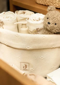 Pflegekörbchen 'Cosy Knit' Ivory Kinder Badzubehör|Badzubehör