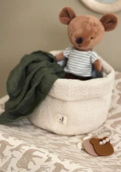 Best Pflegekörbchen 'Grain Knit' Kinder Badzubehör|Badzubehör