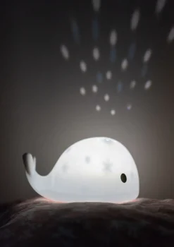 New Projektor / Nachtlicht 'Moby' white Kinder Sicherheit|Sicherheit