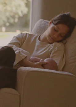 Discount Relax-Sessel 'Swivel & Gliding Recliner' mit manueller Liege-Funktion Teddy Taupe Kinder Stillen & Stillzubehör|Living