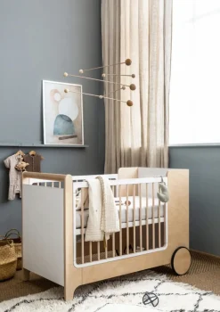 Best Schaukelndes Baby- und Kleinkindbett 120 x 60 cm Kinder Babybetten & Kinderbetten|Babybetten