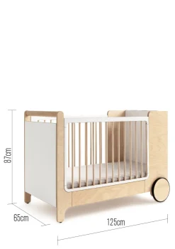 Best Schaukelndes Baby- und Kleinkindbett 120 x 60 cm Kinder Babybetten & Kinderbetten|Babybetten