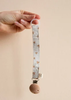 Clearance Schnullerband Herz Beruhigung