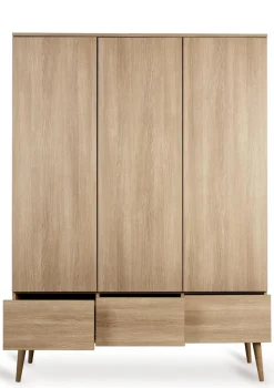 Schrank 'Flow' XL Honey Ash Kinder Jugendzimmer|Jugendzimmer