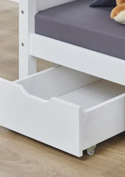 Best Schublade auf Rädern weiß Kinder Aufbewahrung|Hochbetten & Etagenbetten