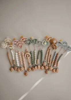 Clearance Silikon Schnullerkette 'Hera' Beruhigung