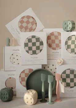 Outlet Silikon Teller mit Saugnapf Kinder Kindergeschirr & Besteck