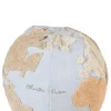 Sale Sitzpouf 'World Map' Natural / Blue Kinder Kinderstühle & Kindertische