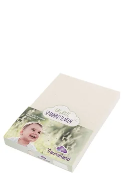 Best Spannbettlaken organic naturweiß 90 x 40 cm Kinder Spannbettlaken|Spannbettlaken