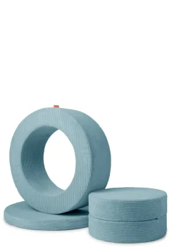 Hot Spiel-Element 'Donut' Lagune Blau Kinder Spielmatten & Spieldecken|Jugendzimmer