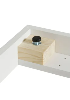 Hot Standregal 'Wood' horizontal 3x1 mit Sockel weiß Kinder Living|Jugendzimmer