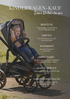 Best Switchback Kinderwagen Starter-Set dunkelgrau / schwarz Kinder Kinderwagen|Kinderwagen-Sets