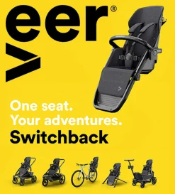 Sale Switchback Sitz dunkelgrau / schwarz Kinder Kinderwagen|Kinderwagen-Sets