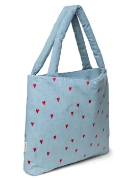 Discount Tasche 'Denim Mom-Bag' Hearts Kinder Taschen & Rucksäcke|Wickeltaschen & Wickelrucksäcke