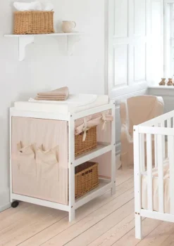 Hot 3-teiliges Babyzimmer-Set 'ANTON & IDA-MARIE' Kinder Wickelkommoden & Wickeltische|Wickelkommoden & Wickeltische