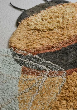 Clearance Teppich mit Tiermotiv 'Bee' Honey / Black / Natural waschbar 150 x 115 cm Kinder Spielmatten & Spieldecken