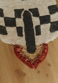 Clearance Teppich mit Weltraum-Motiv 'Rocket' waschbar 135 x 85 cm Kinder Spielmatten & Spieldecken