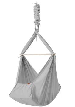 Outlet 3-tlg. Federwiegen-Set 'Basic' Grau Kinder Beistellbetten & Babywiegen|Beistellbettchen & Babywiegen