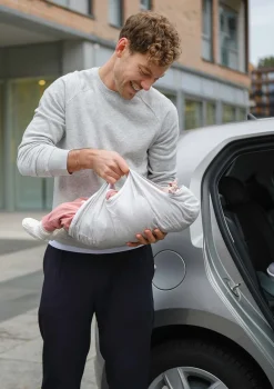 Online Tragehilfe 'iZi Transfer' light blue Kinder Zubehör Kindersitz|Schutz-Zubehör Unterwegs