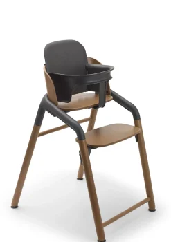 Hot Ultimatives Hochstuhl-Set 'Giraffe' warmes Holz / Grau Kinder Kinderstühle & Kindertische|Hochstühle