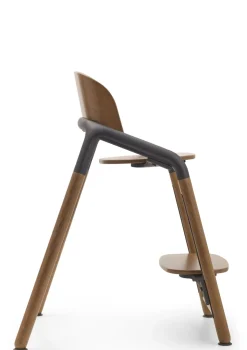 Hot Ultimatives Hochstuhl-Set 'Giraffe' warmes Holz / Grau Kinder Kinderstühle & Kindertische|Hochstühle